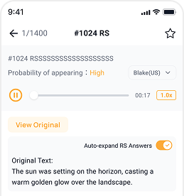 白鸭PTE应用截图-练习页